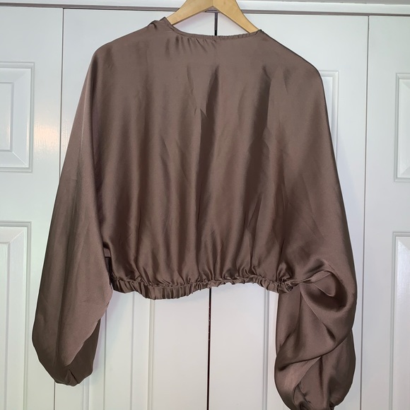 Free People, Brand New, Puff Sleeve, Crop Top - Picture 2 of 6